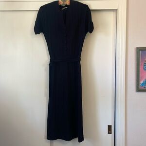 vintage acrylic sweater dress